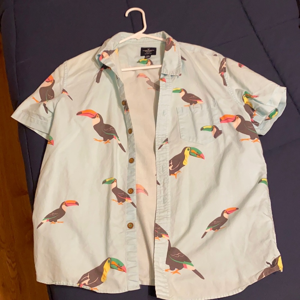 Tropical Button Down Shirt